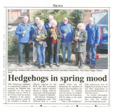 Hedgehogs in spring mood